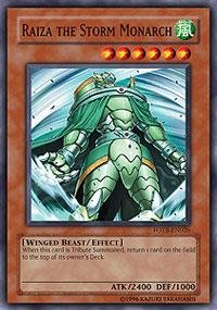 Yu-Gi-Oh! - Raiza the Storm Monarch (FOTB-EN026) - Force of the Breaker - 1st Edition - Super Rare