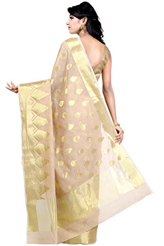 Chandrakala Women's Cotton Silk Banarasi Saree with Unstitched Blousepiece - Image 11