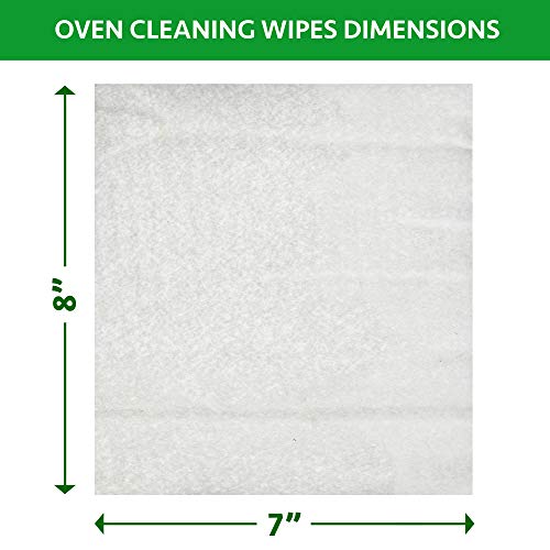 Oven and Microwave Cleaning Wipes Effectively Removes all Grease