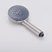 KES LP501B-2 Bathroom FIVE Function Handheld Shower Head with Extra Long Hose and Bracket Holder, Brushed Nickel