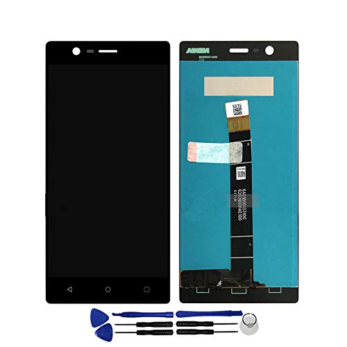 OYOG Replacement for Nokia 3 Touch Screen Digitizer Assembly LCD Display (No Bezel Frame) (Black)