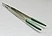 TWEEZERS SLIDE LOCKING RUBBER TIPPED 6-1/2