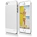 iPhone SE case, elago® [Outift][White/Silver] - [Premium Hybrid Construction][Aluminum][Spark Design Award] - for iPhone SE/5/5S