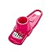 Longay Multifunction Stainless Steel Pressing Garlic Slicer Cutter Shredder Kitchen Tool (Red)
