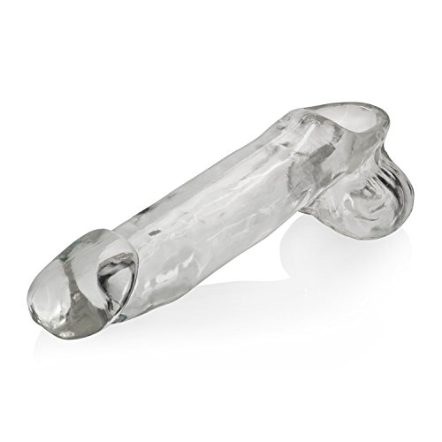 Daddy Cock and Ball Sheeth by Oxballs (Clear)