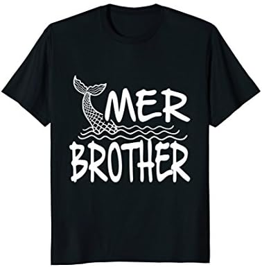 Mer-Brother Mermaid Matching Family T-Shirt v2