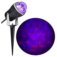 Gemmy Fire and Ice Lightshow Projection Purple / Orange Spotlight
