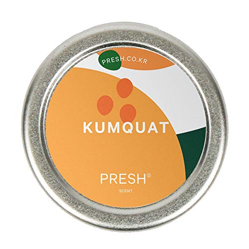 PRESH Scented Soy Candle Travel Tin 2.2 oz. (Kumquat)