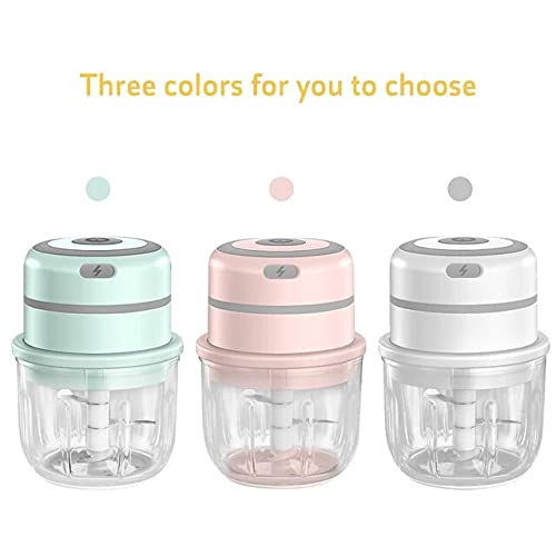 mini electric food processor, slap chop portable Cordless vegetable