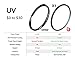 X1 UV Filter for Camera Lenses - Weather-Sealed UV Filter with Protection Against Dust and Water - MRC4, Ultra-Slim, 25 Year Support, by Breakthrough Photography, 82mm