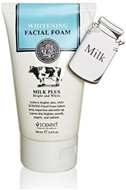 Beauty Buffet Scentio Milk Plus Whitening Q10 Aloe Vera Vitamin E Facial Foam ( Hot Items ) by gole