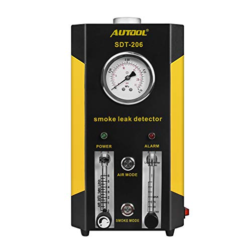 AUTOOL Pipe Leak Detectors EVAP Leak Tester Machine Automotive Conduit Pipe System Fuel Leak Detector Automotive Fuel Leakage Diagnostic Tester Adjustable Flow Meter for 12V Car Vehicle Boat - Thumbnail 4