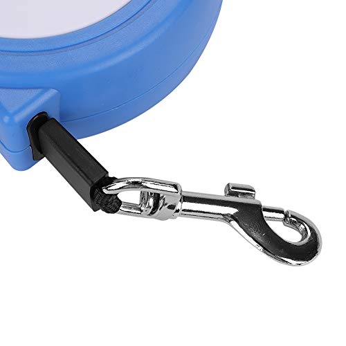 ITODA Automatic Retractable Pet Cord Leash with Light, Walking 16Ft Extendable Traction Dog Rope or Small Medium Dogs Cat Grip Tangle Free with Button Break & Lock
