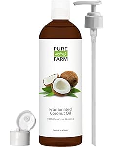 Fractionated Coconut Oil (Liquid) - Large 16oz - WITH...