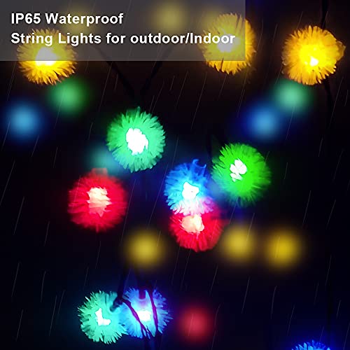 Solar Garden Lights 50 LED 32ft Solar Lights for Garden Waterproof Decorative Lighting for Home, Garden