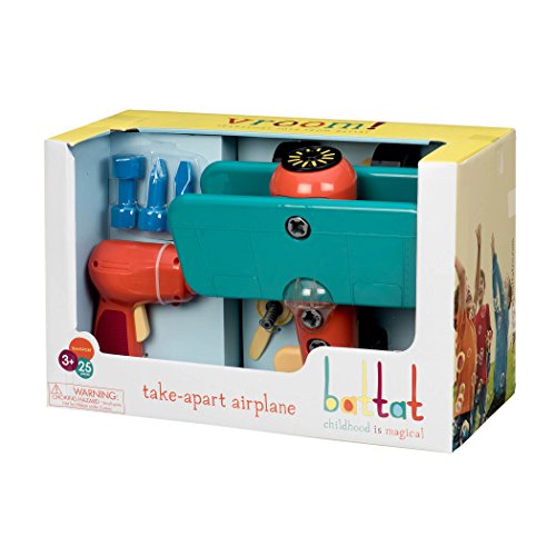 Battat Take-A-Part Vehicle Airplane (Old Model)