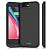 Fang Battery Case for iPhone 8 Plus/7 Plus,7000mAh Battery Pack Charger Case for iPhone 8 Plus Extended Portable Battery Charging Case for iPhone 7 Plus,8 Plus - Black