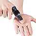 Kuangmi Finger Sleeve Support Protector Finger Splint Brace Use for Pain Relief and Preventing Sports Injuries（S/M, Black