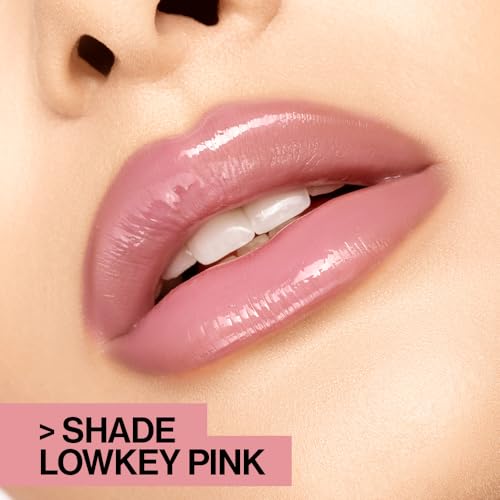 WET N WILD MEGASLICKS LIP GLOSS, ULTRA-GLOSSY, VITAMIN-E ENRICHED, ULTRA-GLOSS HIGH SHINE MOISTURIZING, CRUELTY-FREE & VEGAN – LOWKEY PINK