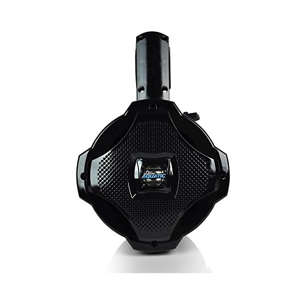 Lanzar-65-Bluetooth-Wakeboard-Speaker-Active-Powered-Marine-Tower-Speaker-2-Way-Water-Resistant-1000-Watt-AQAWBS64BK