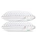 beegod Bed Pillows Better Sleeping, Super Soft & Comfortable Antibacterial & Anti-mite, Best Hotel Pillows, Relief Migraine & Neck Pain (White'')