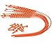 BaiFM Portable Emergency Traction Aid Anti-Slip Chain Vehicle Snow Chains Ice & Snow Traction Cleats for Bad Weather