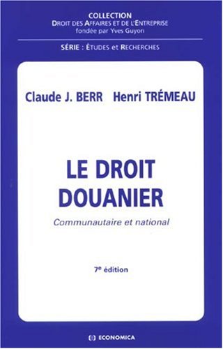 Le  droit douanier