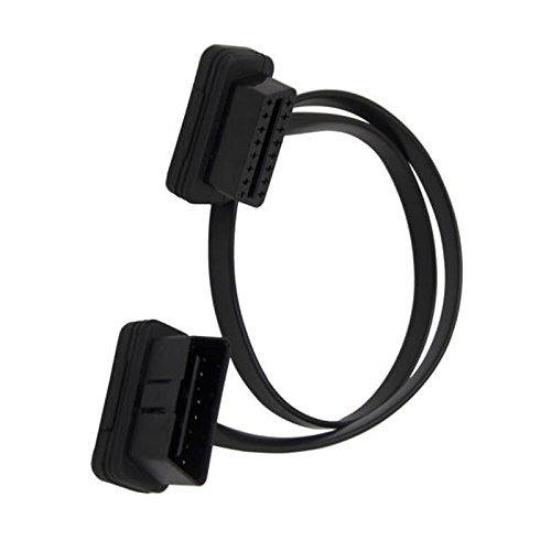 Vinmax OBD2 Diagnostic Connector Line 16 Pin Ultra Flat Male to Female OBDII Extension Cable