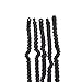 Stamped Glorious Crochet Hair Pre Looped 14 Inch Bomb Twist Crochet Hair for black women kinky Passion Twist Mini Twist Hair with Curly End (4 Packs)