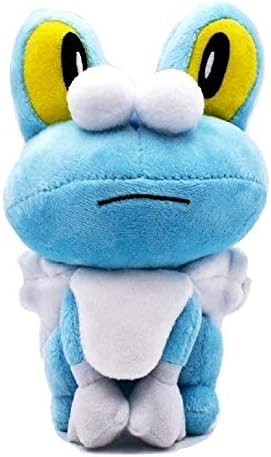 17-24cm Doll Plush Poke Chespin Fennekin Froakie Anime Plush Toy Peluche GO Soft Stuffed Doll (Froakie)