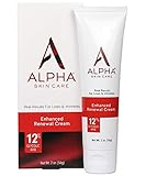 Alpha Skin Care Enhanced Revitalizing Cream 12% Glycolic AHA, 2 Ounce