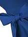 Dressystar DS1956 Women Vintage 1950s Retro Rockabilly Prom Dresses Cap-Sleeve S Royal Blue