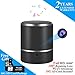 Speaker Security Camera by WEMLB - HD 1080P WiFi Camera - Wireless Stereo Speaker Bluetooth Music Player Nanny cam- Lens Support Left/Right 180° Rotation - Nanny Cameras - Motion Alarm Detection