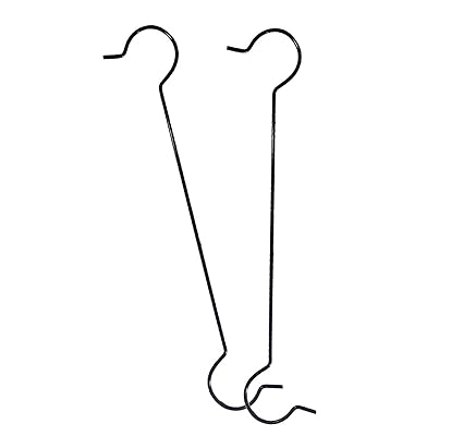 Feora9X Hanging Pot Extension Hook - Set of 2