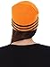 TGD Hat Unisex Beanie Warmer Wind Guard Cap (Orange)