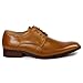 Metrocharm MC111 Lace Up Oxford Classic Dress Shoes (9.5, Tan)