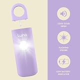 Defender Luna Personal Attack Alarm 125dB Siren Strobe LED Women Safety view 4