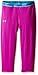 Under Armour Girls HeatGear Armour Solid Capri, Strobe /Bold Aqua, Youth Large