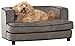 Enchanted Home Pet Cliff Bed Ultra Plush Pet Bed, 34.5” L by 22.5” W, Grey