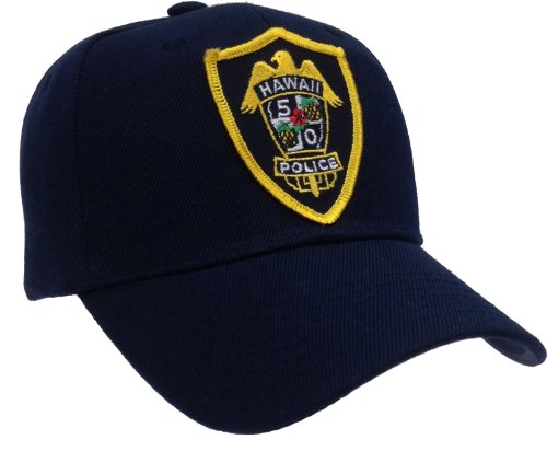 Hawaii Five O Hat Ball Cap Hat Honolulu Police 5-0 5-O