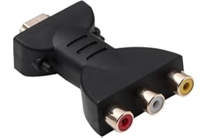 Hdmi to 3RCA Adapter Portable Hdmi to Av Red White Yellow Hdmi to Av Converter HdHdmi to Av Converter Video Converter Adapter