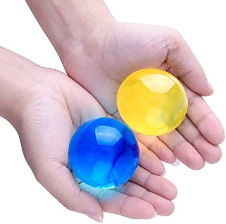 Jelly Beads Large Sized Diameter 1.5"-1.8" Super Water Beads Water Growing Balls Vase Filler for Wedding Decoration And Party supplies