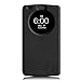Fintie LG G3 Smart Circle Case - [Quick Circle Window] Premium PU Leather Slim [Magnetic Closure] Flip Cover for LG G3 (2014) - Black