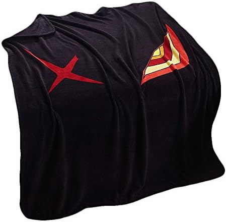 TOMORI Throw Blanket Black Lightweight Plush Coral Velvet Washable and Dryable