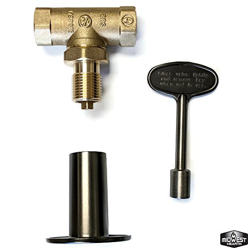 Midwest Hearth Fire Pit Gas Valve Kit 1/2" NPT (Pewter) Pricepulse