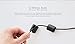 UT Wire D-Wings Cord Clip Nail-Free Solution Assorted Size Kit, Black (Set of 18)