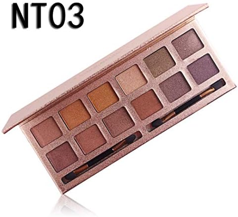 MEIJILI 12Colors Eyeshadow Palette Matte Eyeshadow Palette Glitter Eye Shadow Makeup Makeup Cosmetics NT03