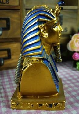Amazon 煌めく 古代 エジプト ファラオ像 個性的な オブジェ 置物 オブジェ オンライン通販