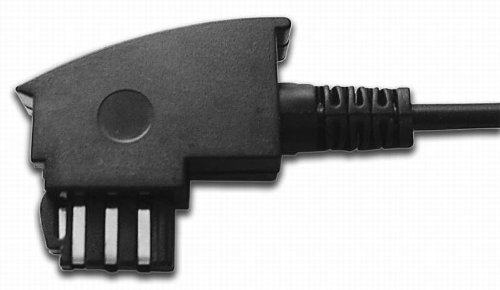 VS-ELECTRONIC - 612204 TAE 6F Male TAE Adapter Cable, 2m Length, Black TC71000