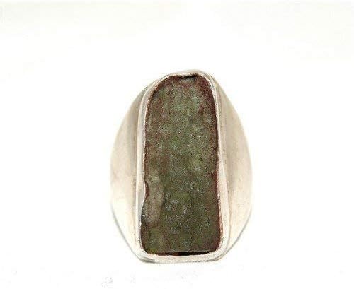 Moldavite Ring Jewellery - Sterling Silver